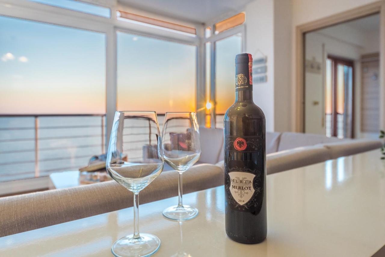 Blue Heaven -Full Sea View Brand New Apartment Durrës Esterno foto